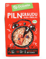 Dobele pilngraudu auzu pārslas 500 g